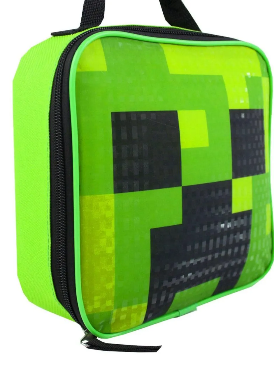 Vanilla Underground Black Minecraft Backpack Set 5 Piece Discount