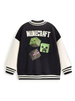 Vanilla Underground Black Minecraft Bomber Jacket Clearance