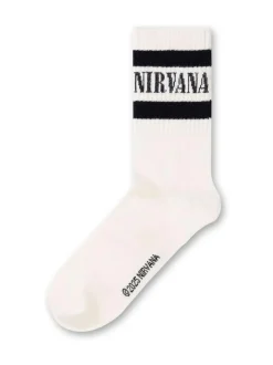 Vanilla Underground Black Mens Nirvana Multicoloured Calf Socks Set of 3 Outlet
