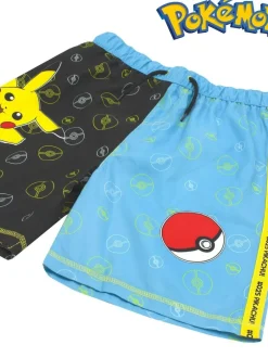 Vanilla Underground Black Pokemon Licensing Swim Shorts Sale