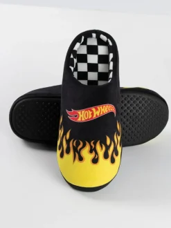 Vanilla Underground Black Hot Wheels Mule Slippers Online