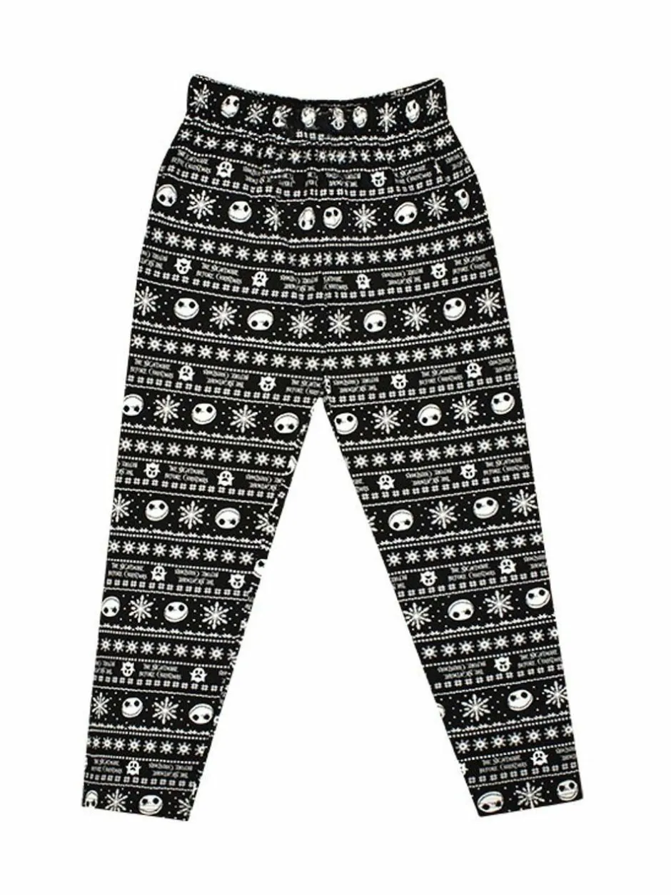 Vanilla Underground Black Nightmare Before Christmas Cotton Lounge Pants Best