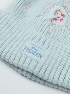Vanilla Underground Blue Disney Frozen Beanie and Gloves Set Best