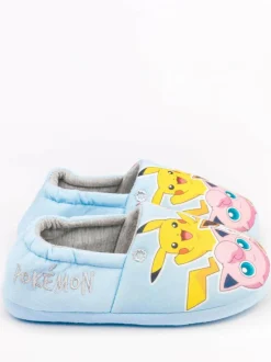 Vanilla Underground Blue Pokemon Winter Slippers Discount