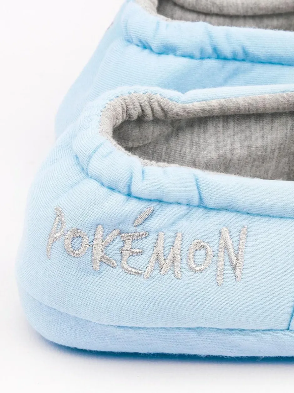 Vanilla Underground Blue Pokemon Winter Slippers Discount