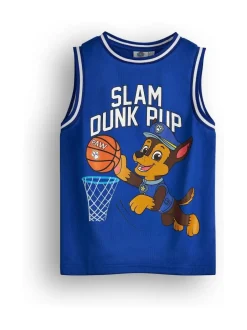 Vanilla Underground Paw Patrol Kids Marshall 2 Piece Basketball Set Blue Hot