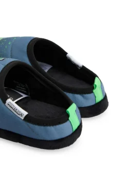 Vanilla Underground Minecraft Boys Slippers Blue Sale