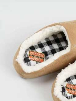 Vanilla Underground Brown Only Fools And Horses Del Boy Slippers Hot