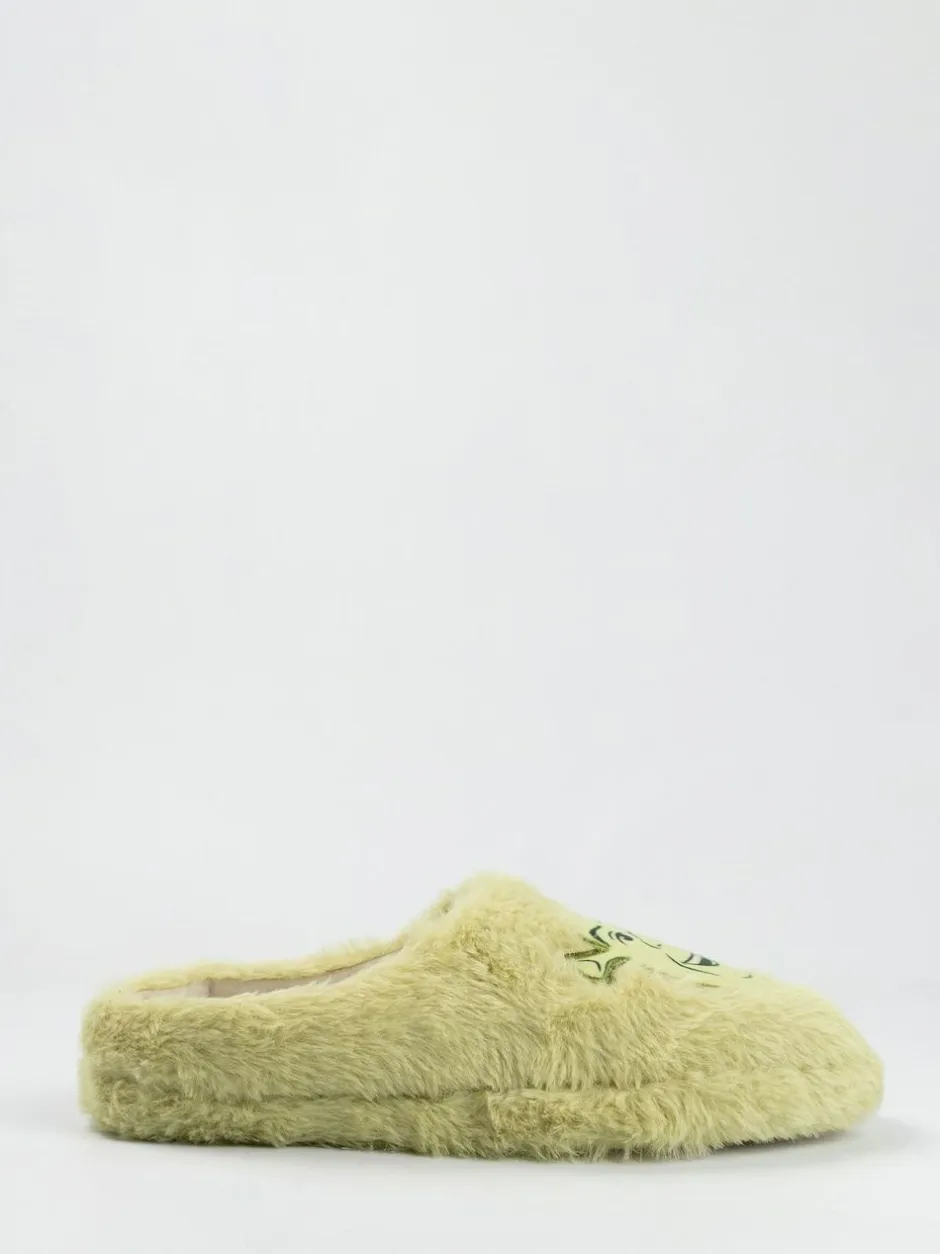 Vanilla Underground Green Shrek Character Face Slippers Sale