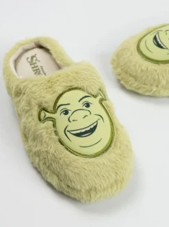 Vanilla Underground Green Shrek Character Face Slippers Sale