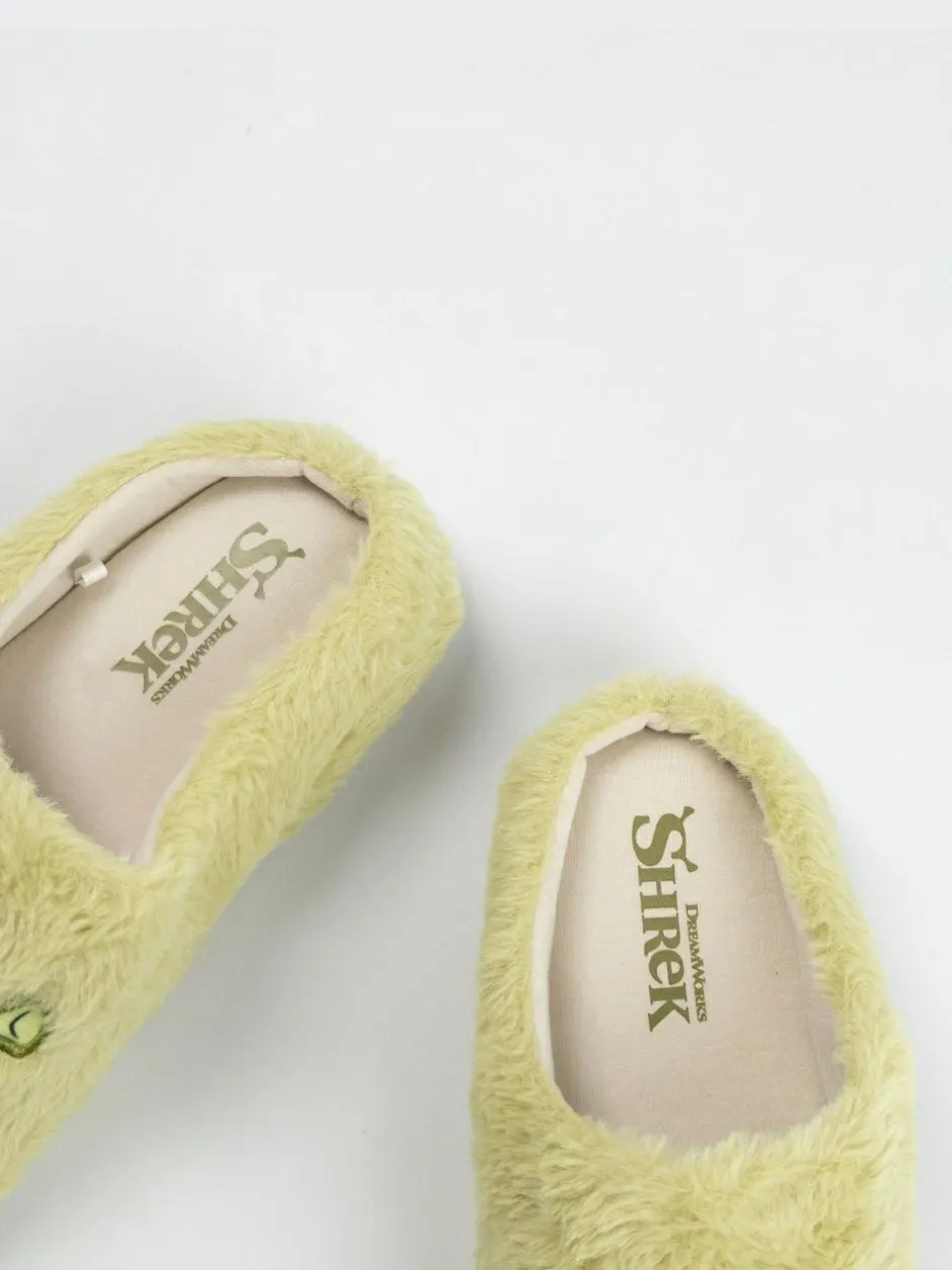 Vanilla Underground Green Shrek Character Face Slippers Sale