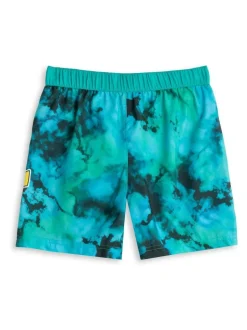 Vanilla Underground Green Boys Pokemon Pikachu Swim Shorts New