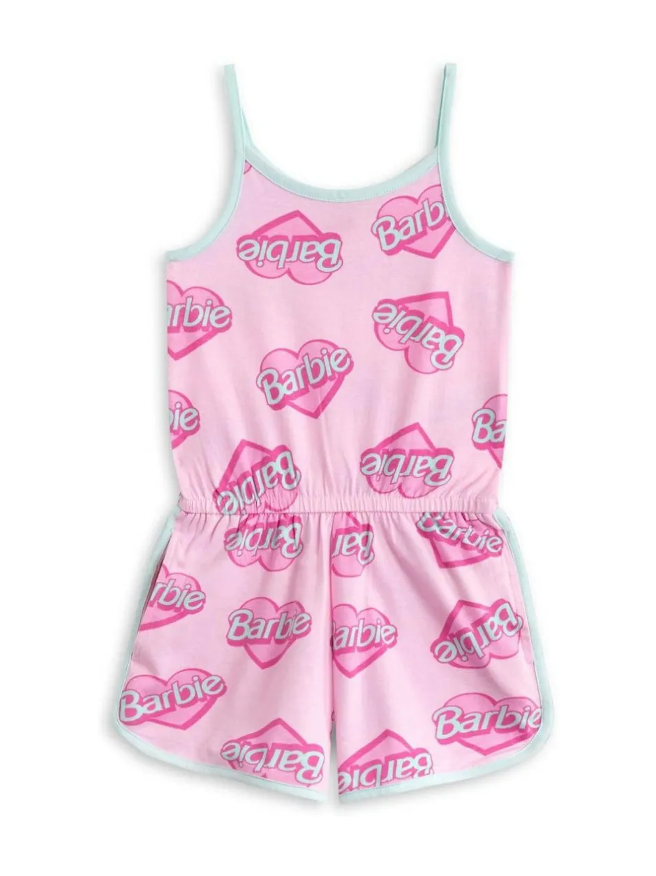 Vanilla Underground Pink Girls Barbie Sleeveless Playsuit