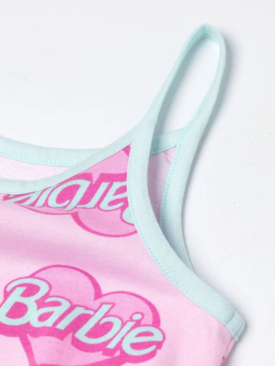 Vanilla Underground Pink Girls Barbie Sleeveless Playsuit