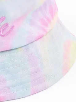 Vanilla Underground Pink Girls Tie-Dye Barbie Bucket Hat Discount