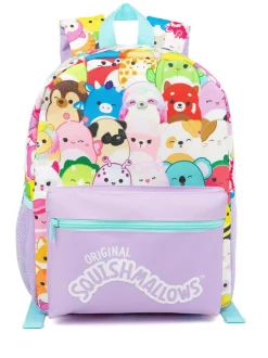 Vanilla Underground Purple Squishmallows Girls 4 Piece Backpack Set Best