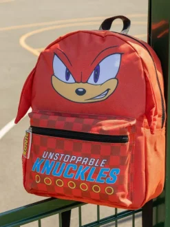 Vanilla Underground Red Kids Sonic The Hedgehog Knuckles Backpack Clearance