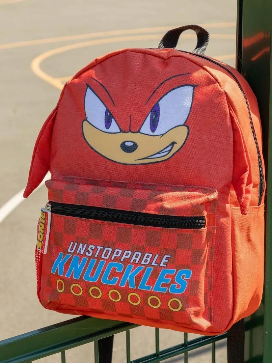 Vanilla Underground Red Kids Sonic The Hedgehog Knuckles Backpack Clearance