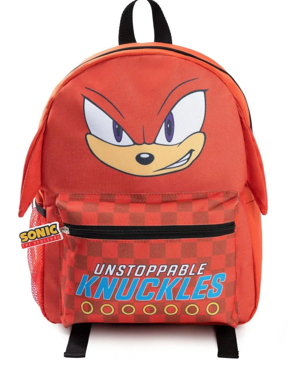 Vanilla Underground Red Kids Sonic The Hedgehog Knuckles Backpack Clearance