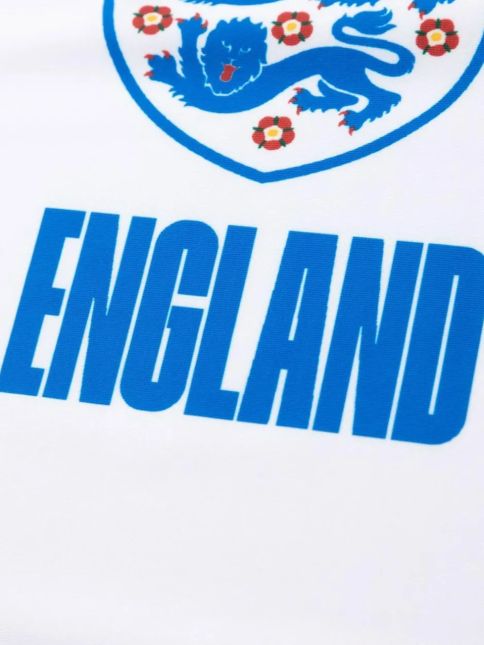Vanilla Underground White England Boys White Rash Vest Sale