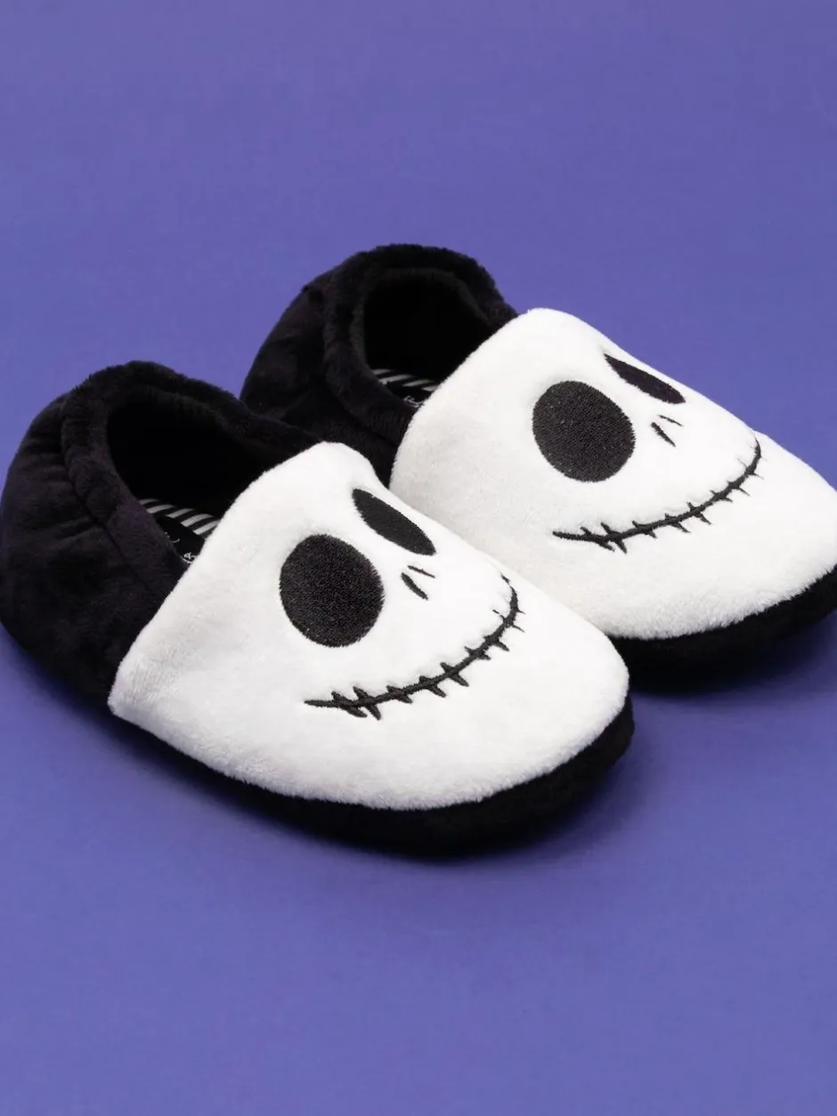 Vanilla Underground Kids Winter Christmas Fluffy Slippers White Nightmare Before Christmas Hot