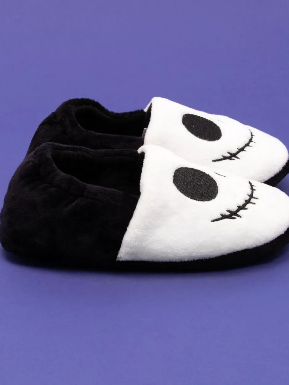 Vanilla Underground Kids Winter Christmas Fluffy Slippers White Nightmare Before Christmas Hot