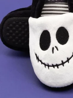 Vanilla Underground Kids Winter Christmas Fluffy Slippers White Nightmare Before Christmas Hot