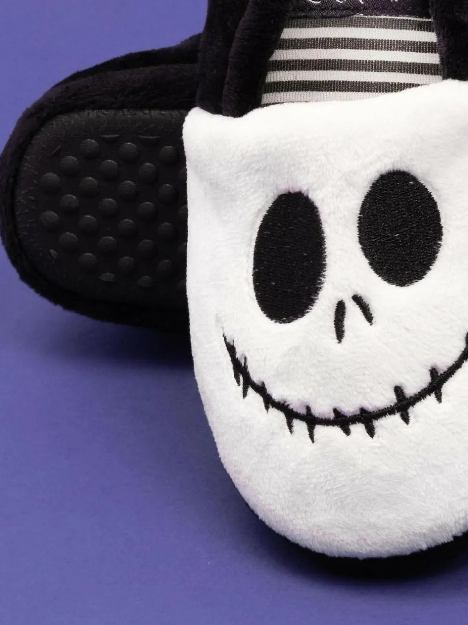 Vanilla Underground Kids Winter Christmas Fluffy Slippers White Nightmare Before Christmas Hot