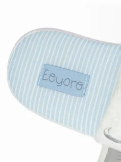 Vanilla Underground White Eeyore Womens Winter Mule Slippers New