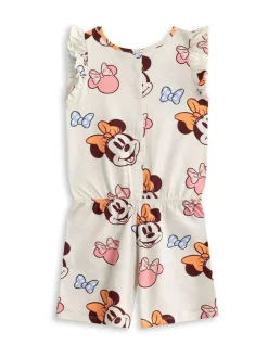 Vanilla Underground White Disney Minnie Mouse Multicoloured Sleeveless Playsuit Best