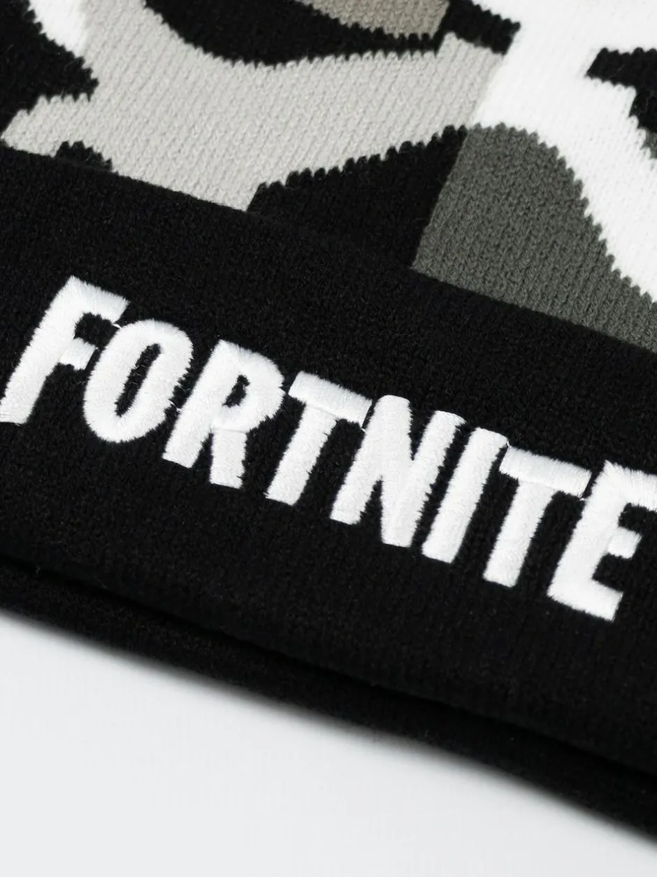 Vanilla Underground White Fortnite Boys Beanie Hat New
