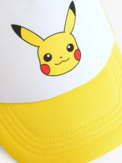 Vanilla Underground Yellow Pokemon Kids Adjustable Curved Peak Cap Clearance