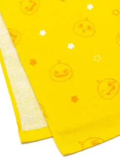 Vanilla Underground Yellow Character Baby Shark 100% Cotton Towel Poncho New