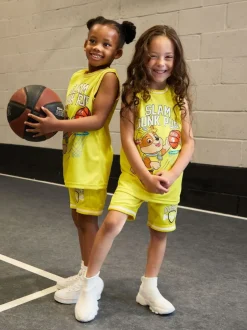 Vanilla Underground Paw Patrol Kids Marshall 2 Piece Basketball Set Yellow Hot