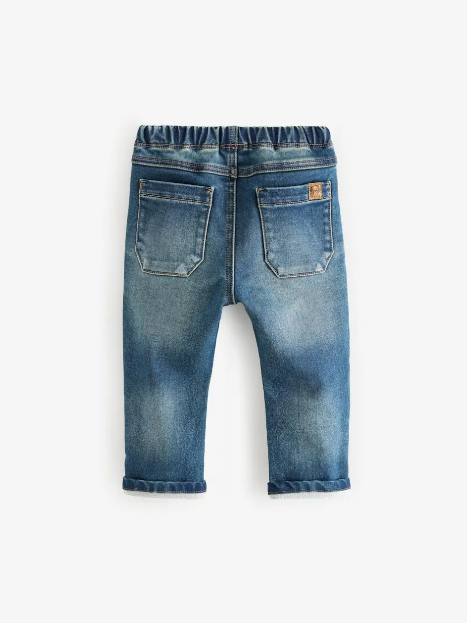 Next Super Soft Pull-On Jeans With Stretch (3mths-7yrs) Vintage Wash Online