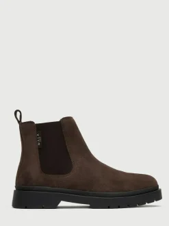 Walk London Brown Suede Callum Chelsea Boots Best