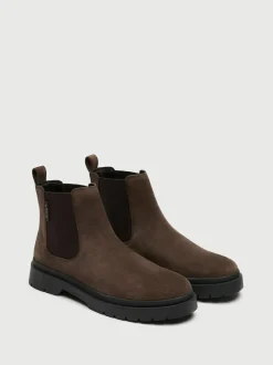 Walk London Brown Suede Callum Chelsea Boots Best