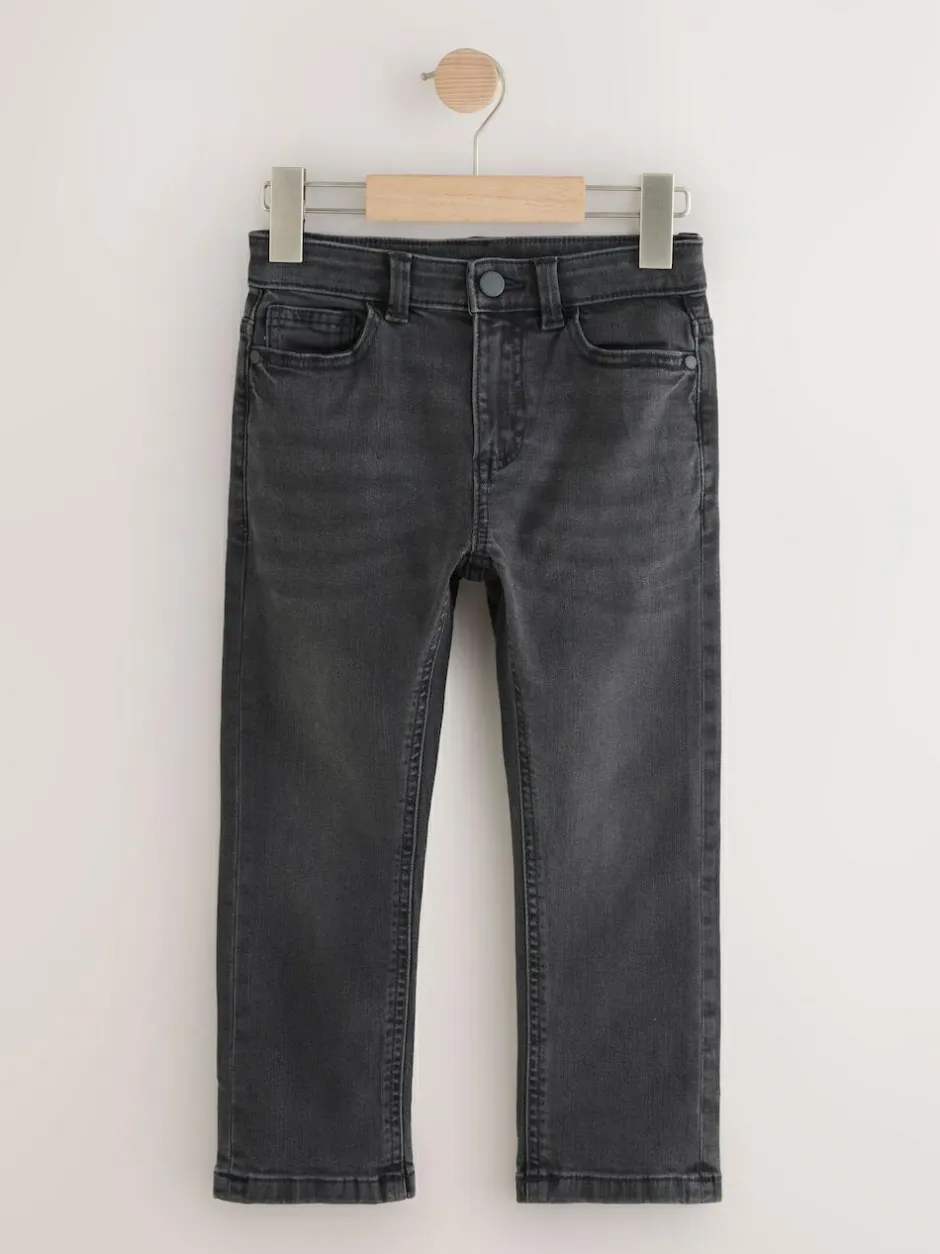 Next Washed Black Regular Fit Stretch Jeans (3-17yrs) Online