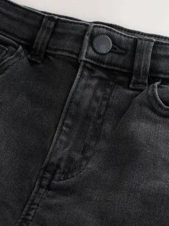 Next Washed Black Regular Fit Stretch Jeans (3-17yrs) Online