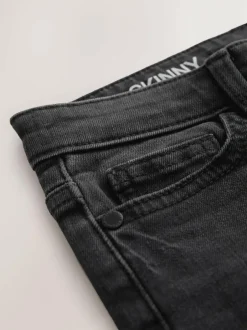 Next Washed Black Skinny Fit Stretch Jeans (3-17yrs) Hot