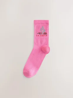 Next Western Neutral Textured Ankle Socks 3 Pack Online
