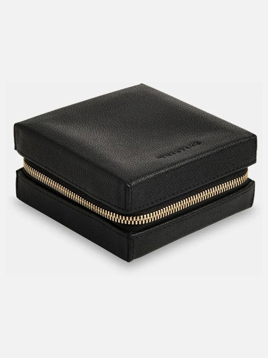 Whistles Black Soft Jewellery Box Hot