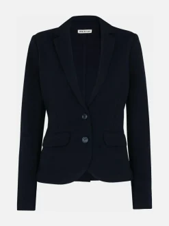 Whistles Blue Slim Jersey Jacket Online