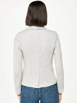 Whistles Grey Slim Jersey Jacket Outlet