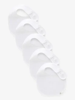 Next White 100% Cotton Baby Bibs 5 Pack Online