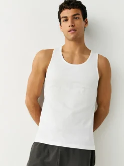 Next White 100% Cotton Layering Vests 10 Pack