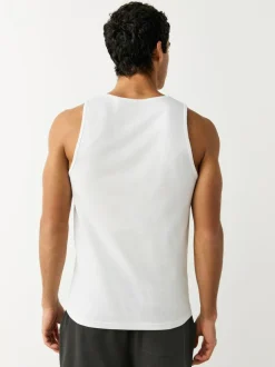 Next White 100% Cotton Layering Vests 10 Pack