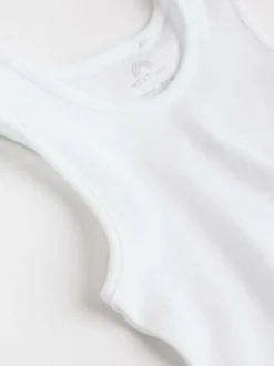 Next White 5 Pack Baby Vest Bodysuits Discount