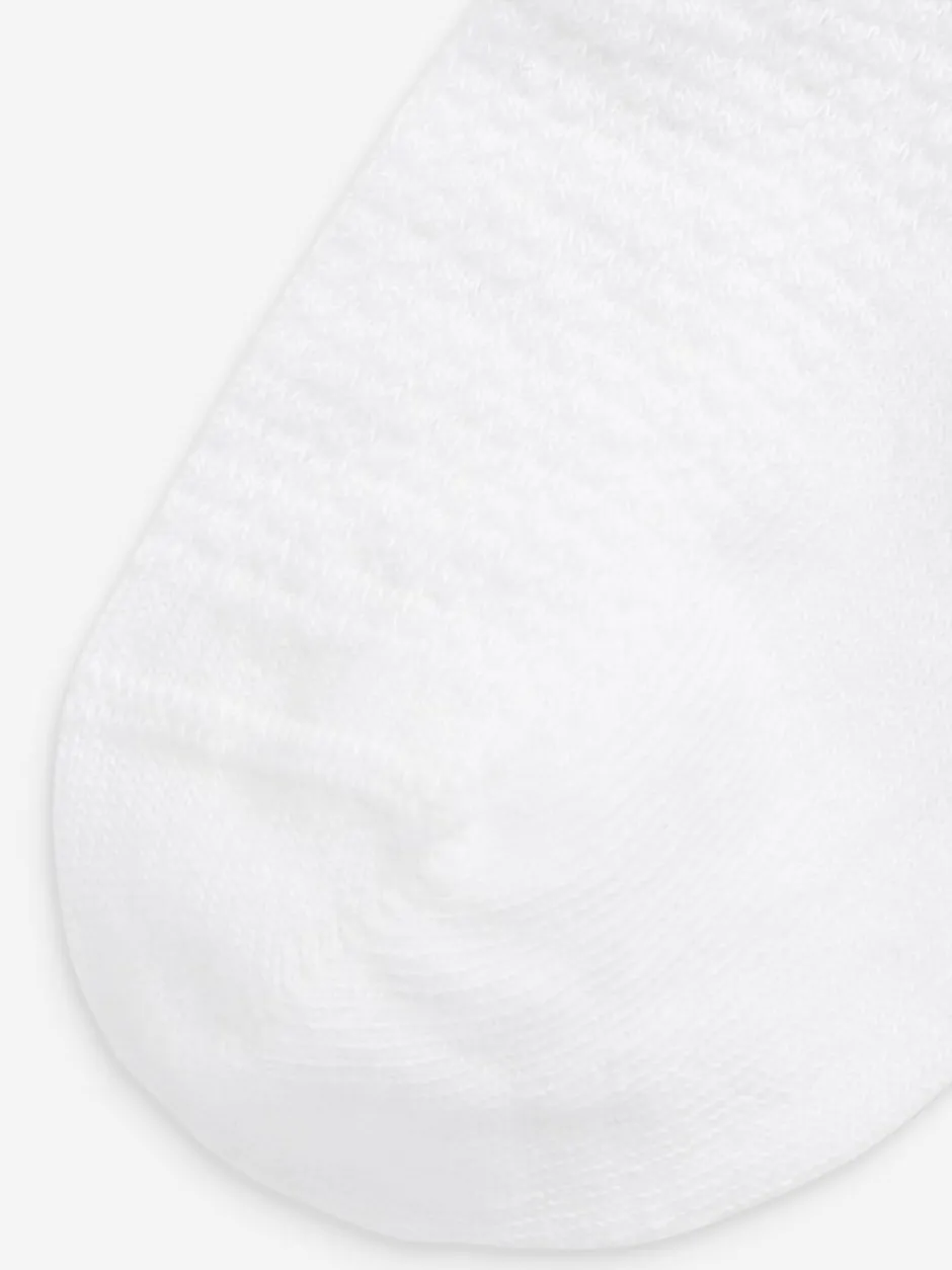 Next White 5 Pack Cotton Rich Ruffle Trainer Socks Online