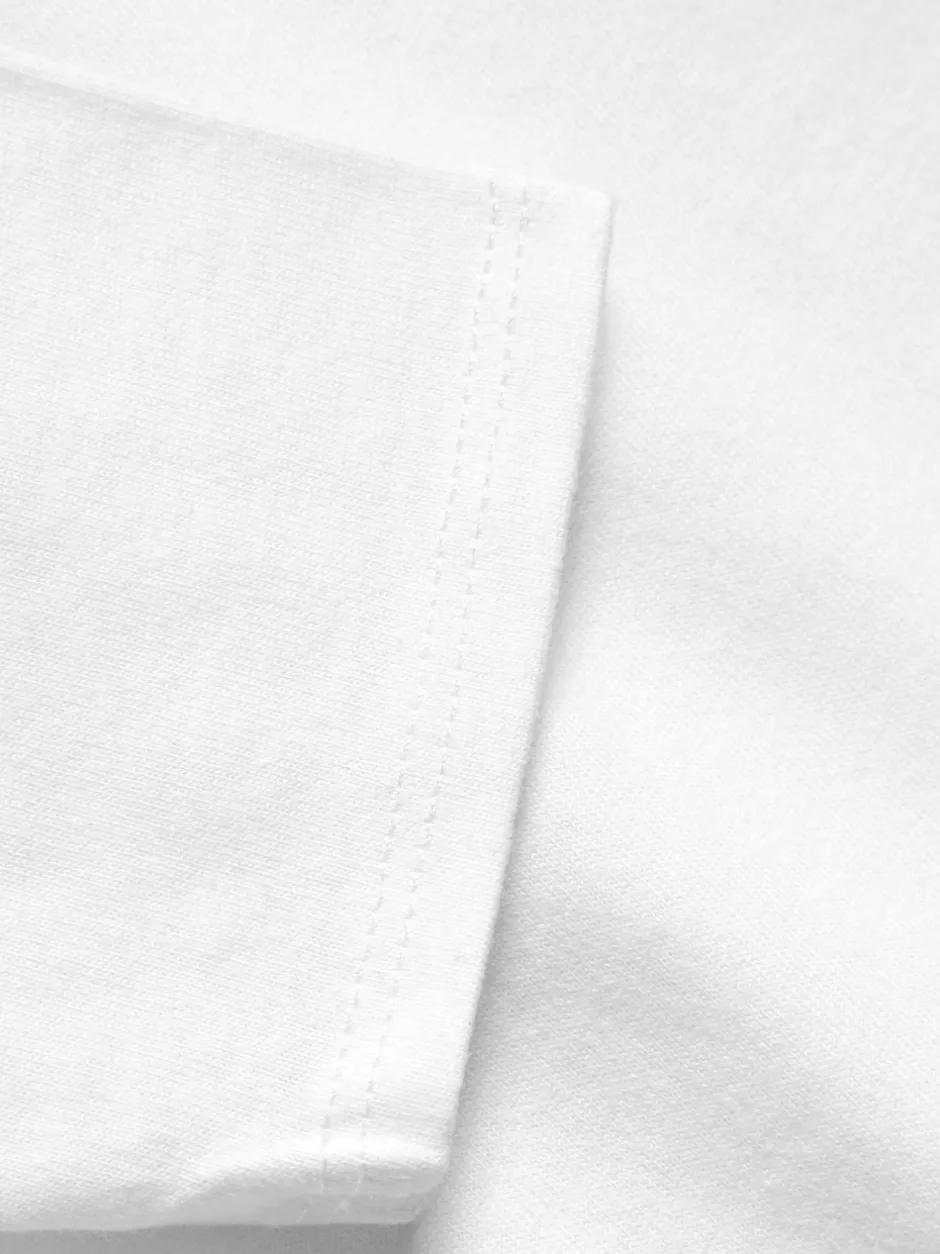 Next 2 Pack Long Sleeve T-Shirts (3-16yrs) White New
